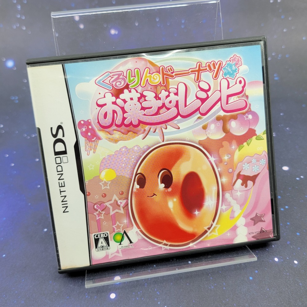 Kururin Donuts Okashi na Recipe Nintendo DS Japan Import Video Game 1691